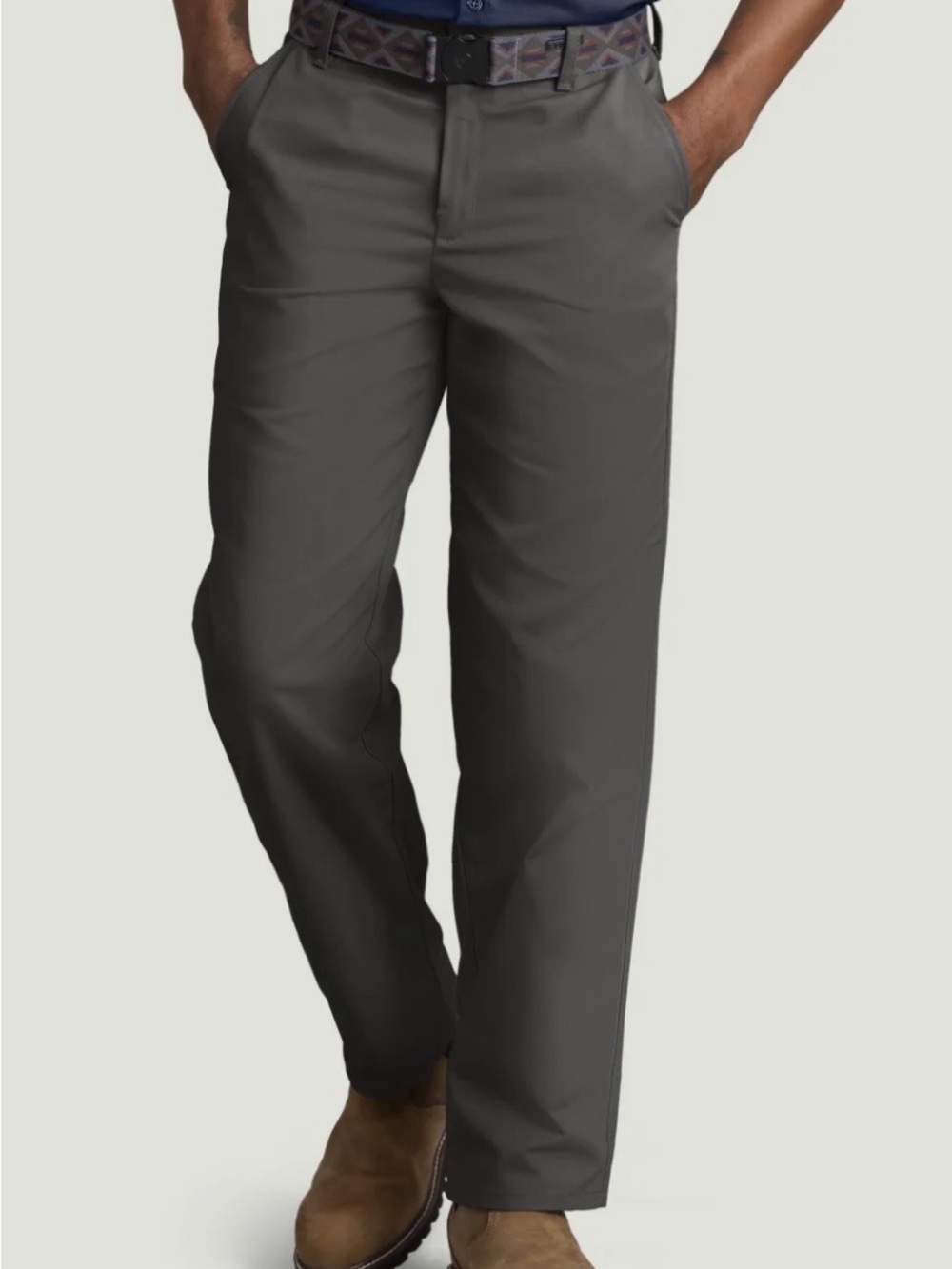 Red Kap Men's Straight Fit Casual Pants - Charcoal 30 x 30